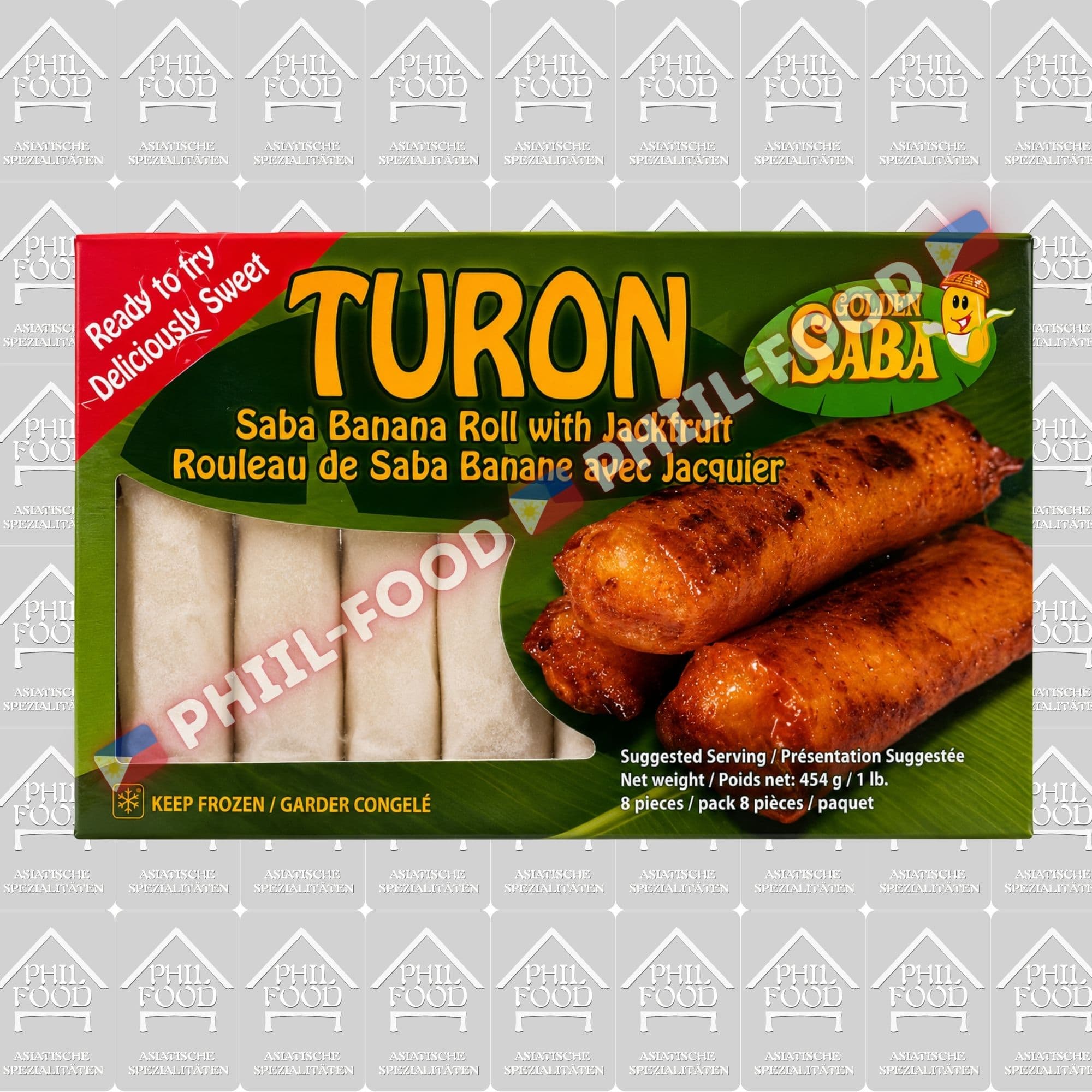 Golden Saba Turon – Saba Banana Roll with Jackfruit