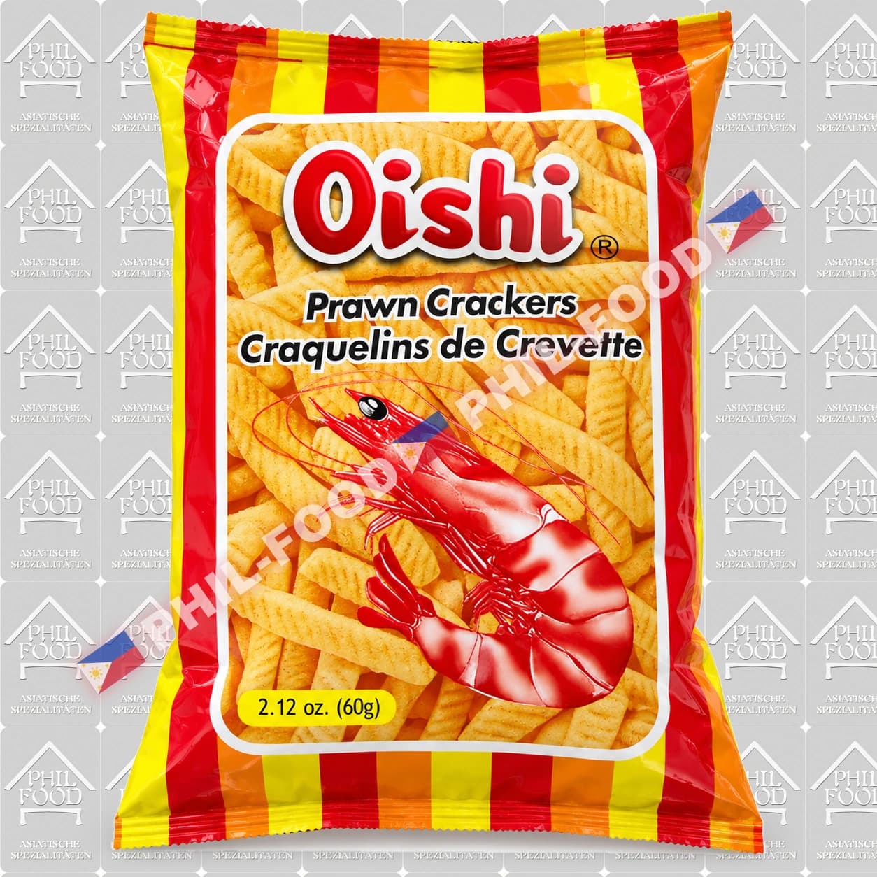 Oishi Prawn Crackers Original 60 g