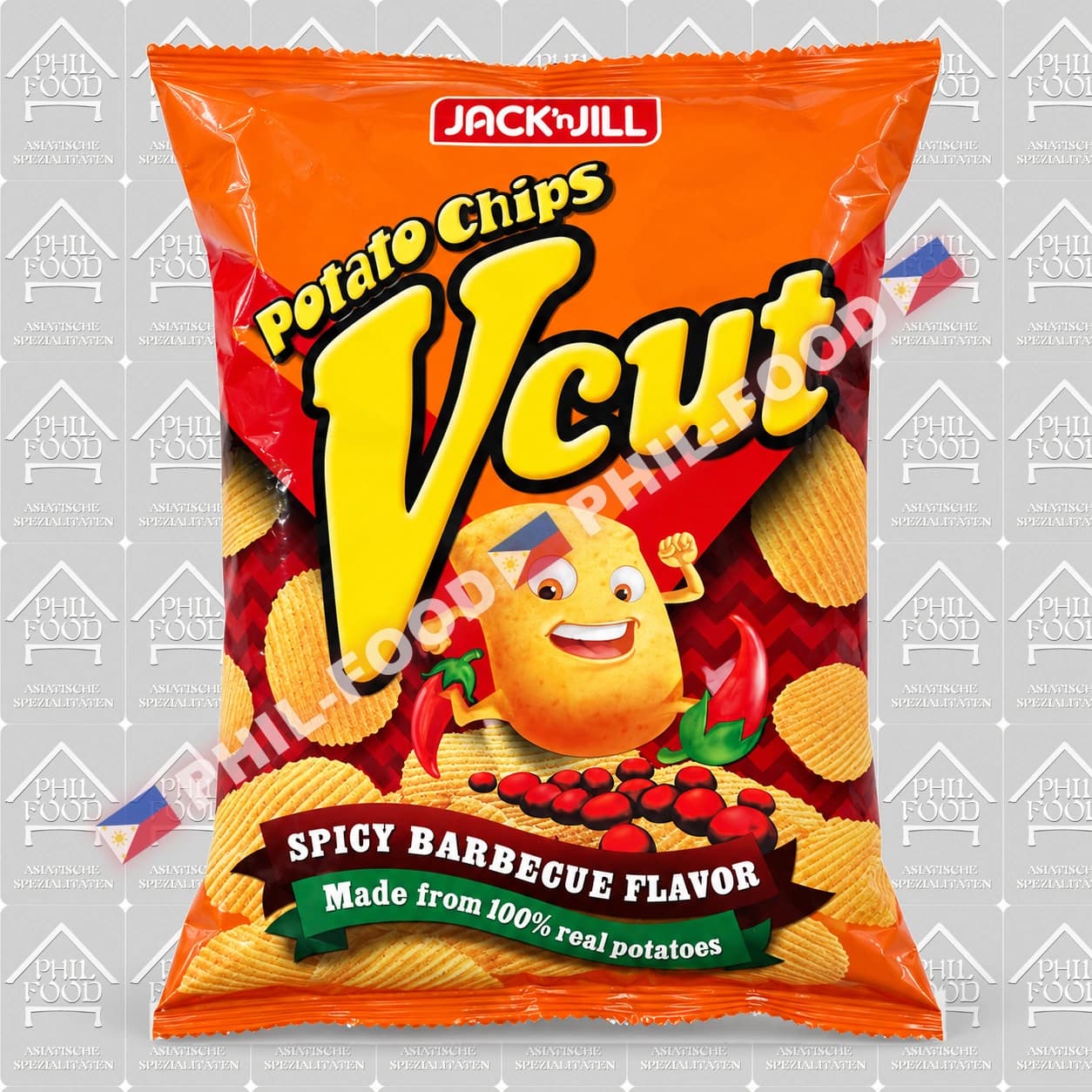 Jack’n Jill V-Cut Spicy Barbecue 60 g