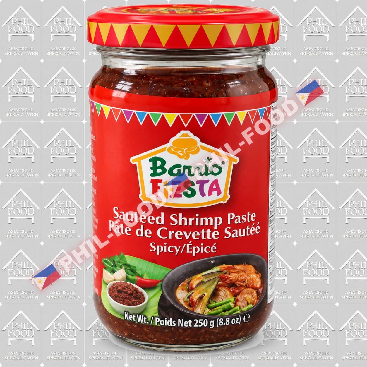 Barrio Fiesta Sautéed Shrimp Paste Spicy 250 g