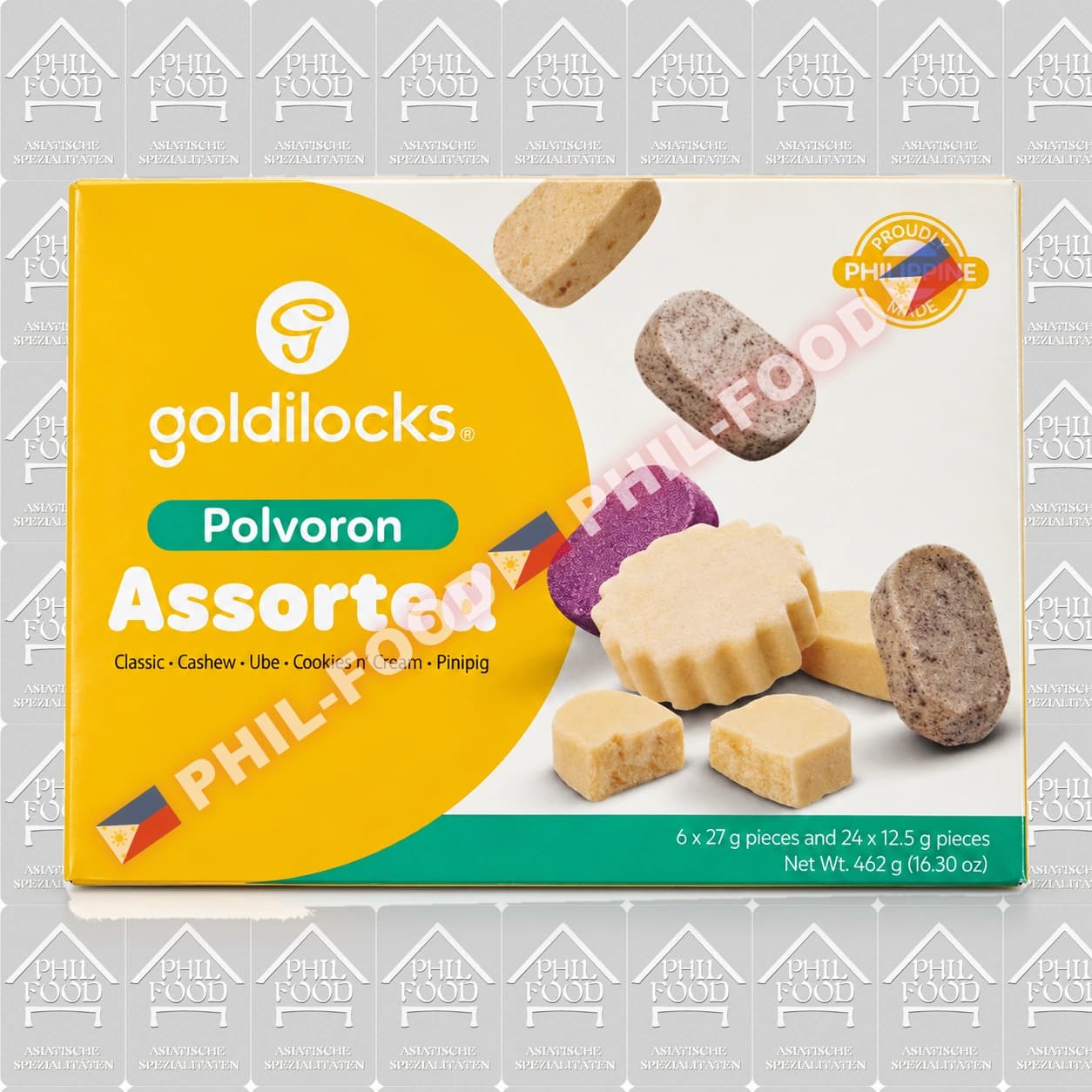 Goldilocks Polvoron Assorted 462 g