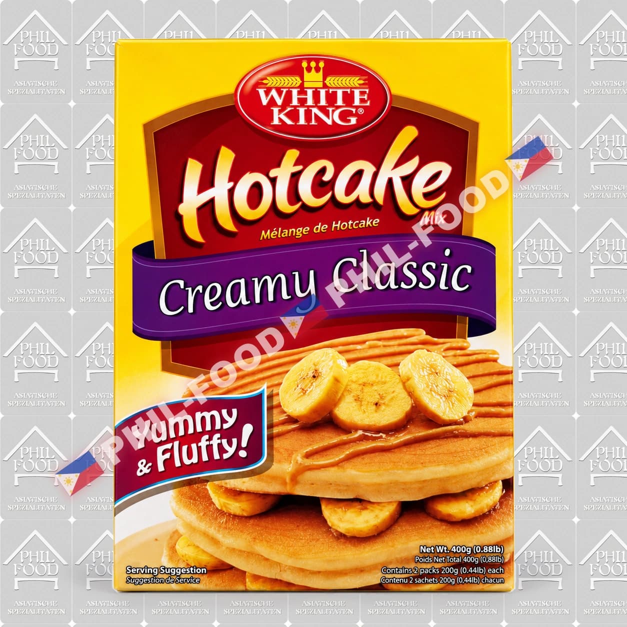 White King Hotcake Mix Creamy Classic 400 g