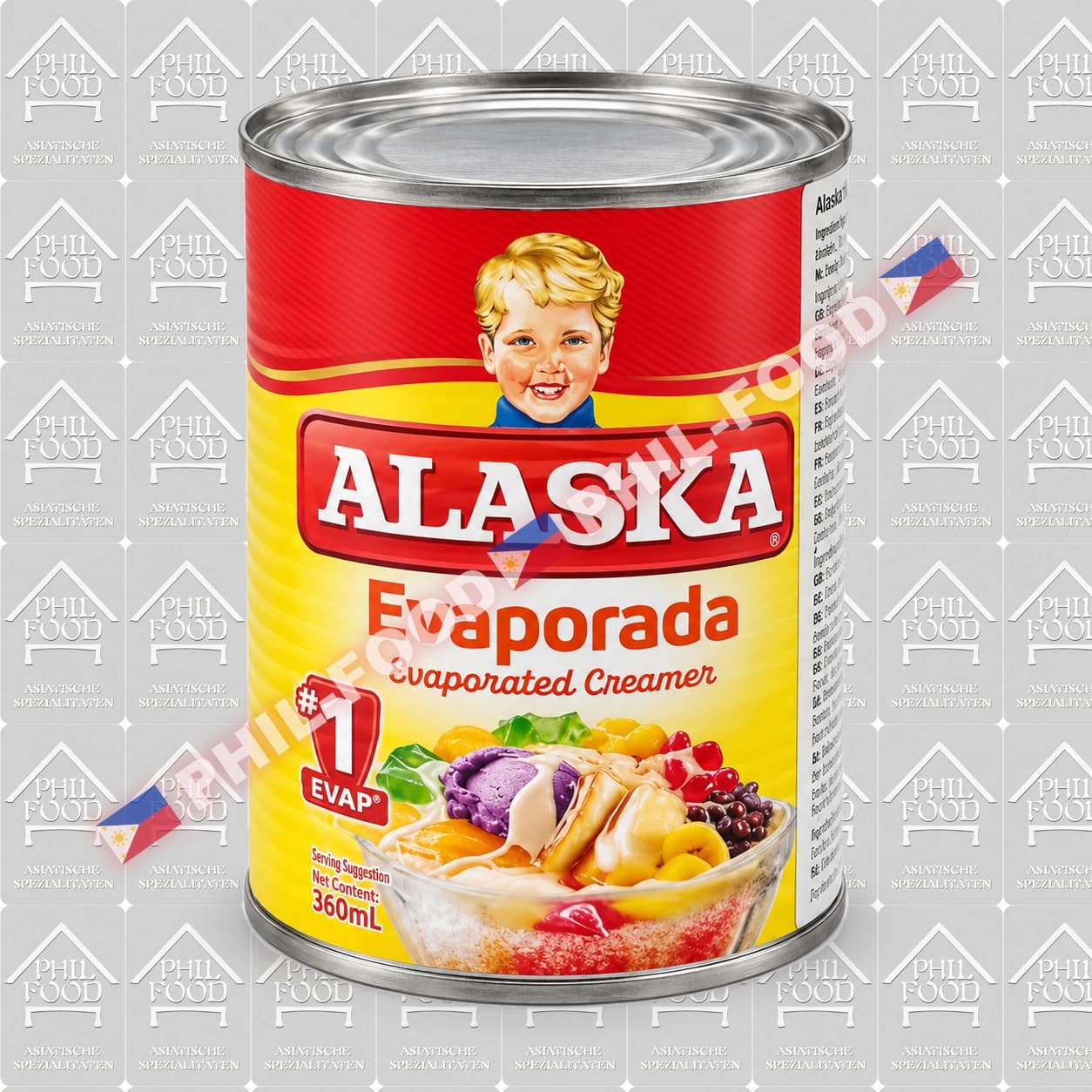 Alaska Evaporada Evaporated Creamer 360 ml