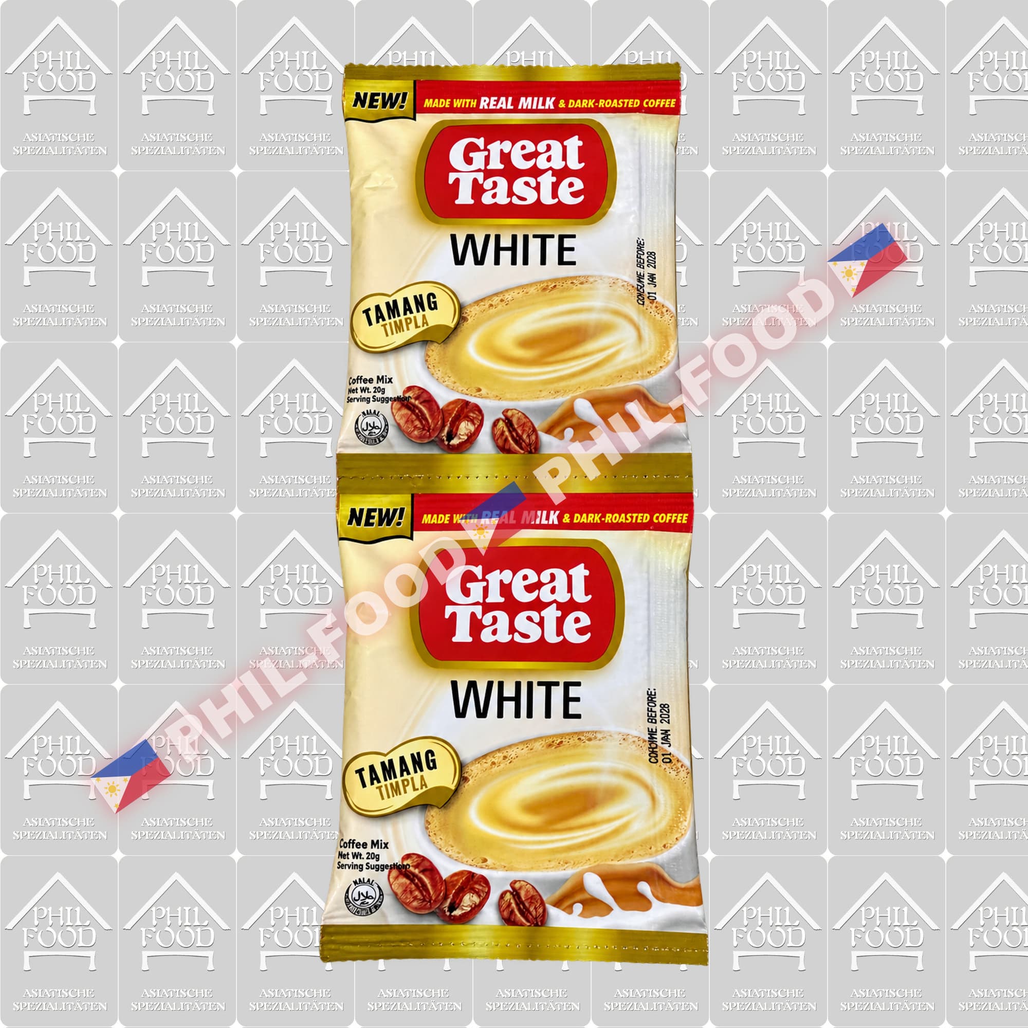 Great Taste White Coffee Mix 200 g (10 × 20 g)