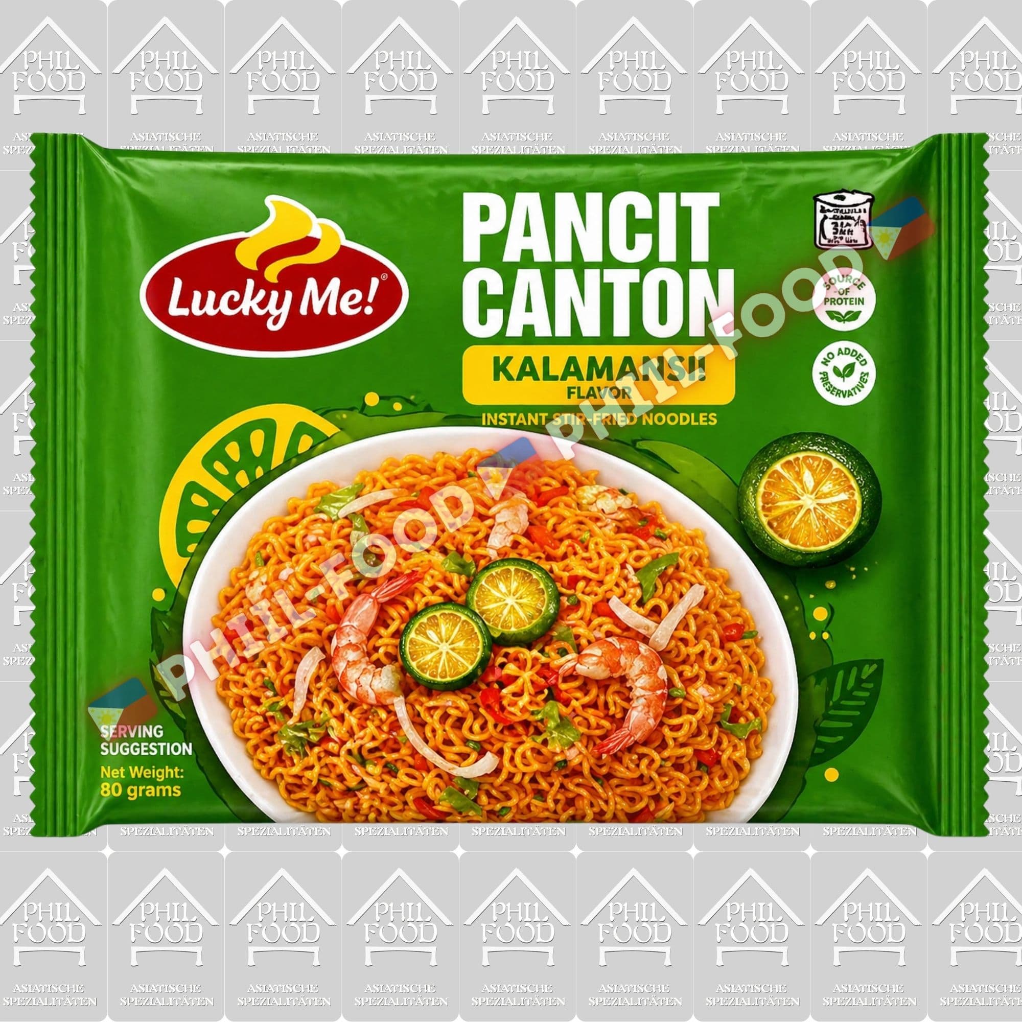 Lucky Me! Pancit Canton Kalamansi Flavor