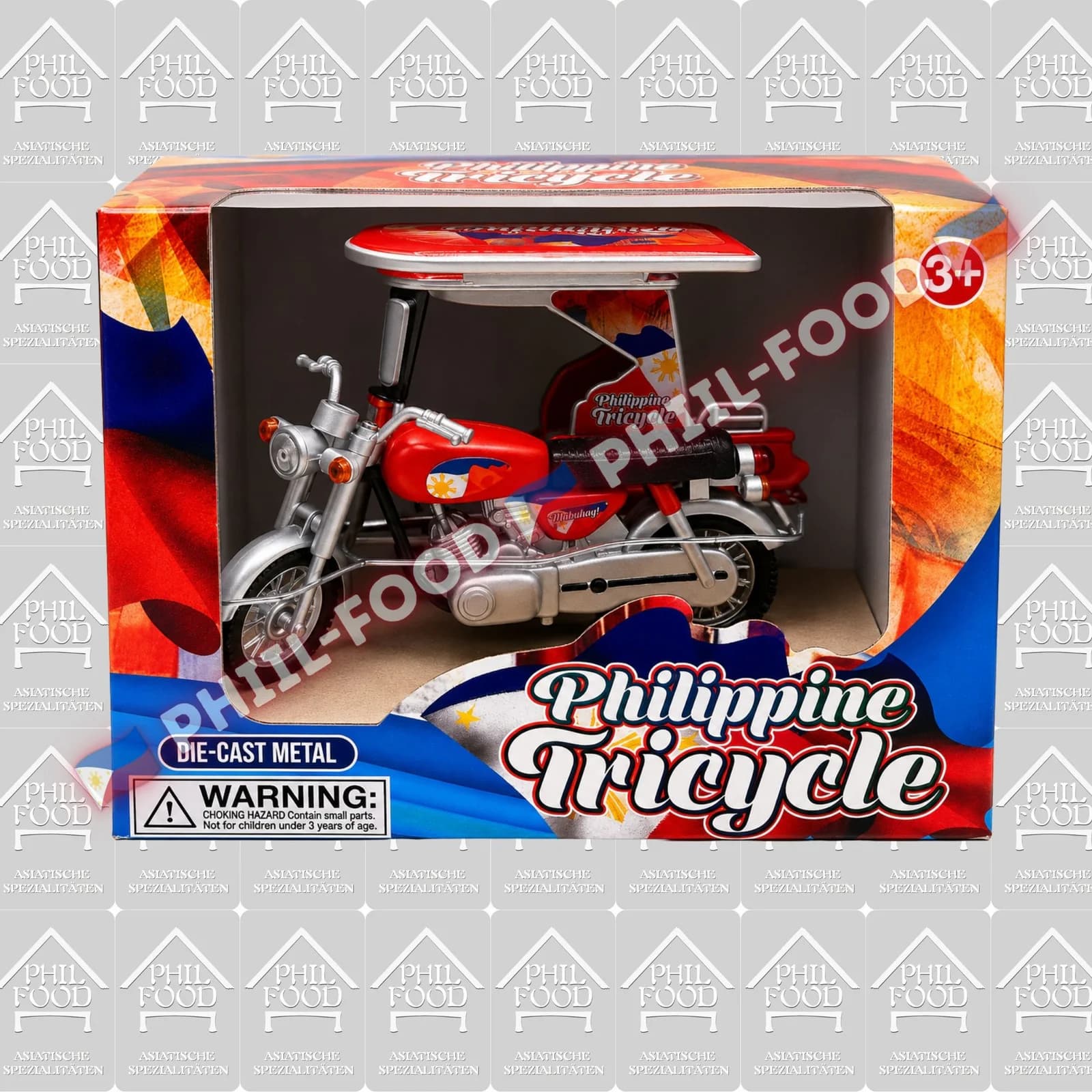 Philippine Tricycle Die-Cast Metal Toy