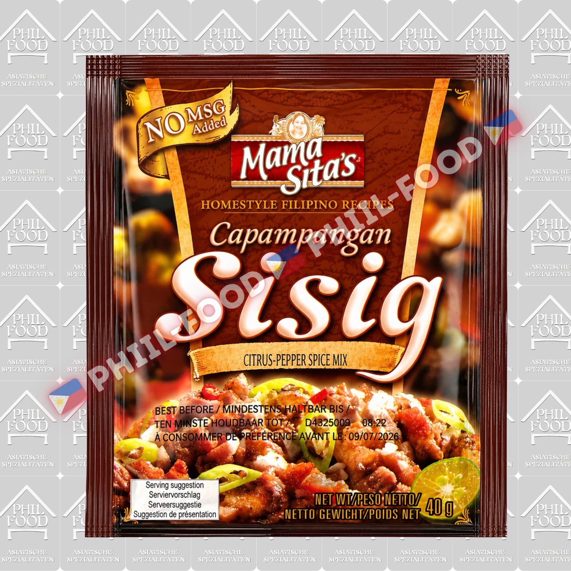 Mama Sita’s Capampangan Sisig Citrus-Pepper Spice Mix