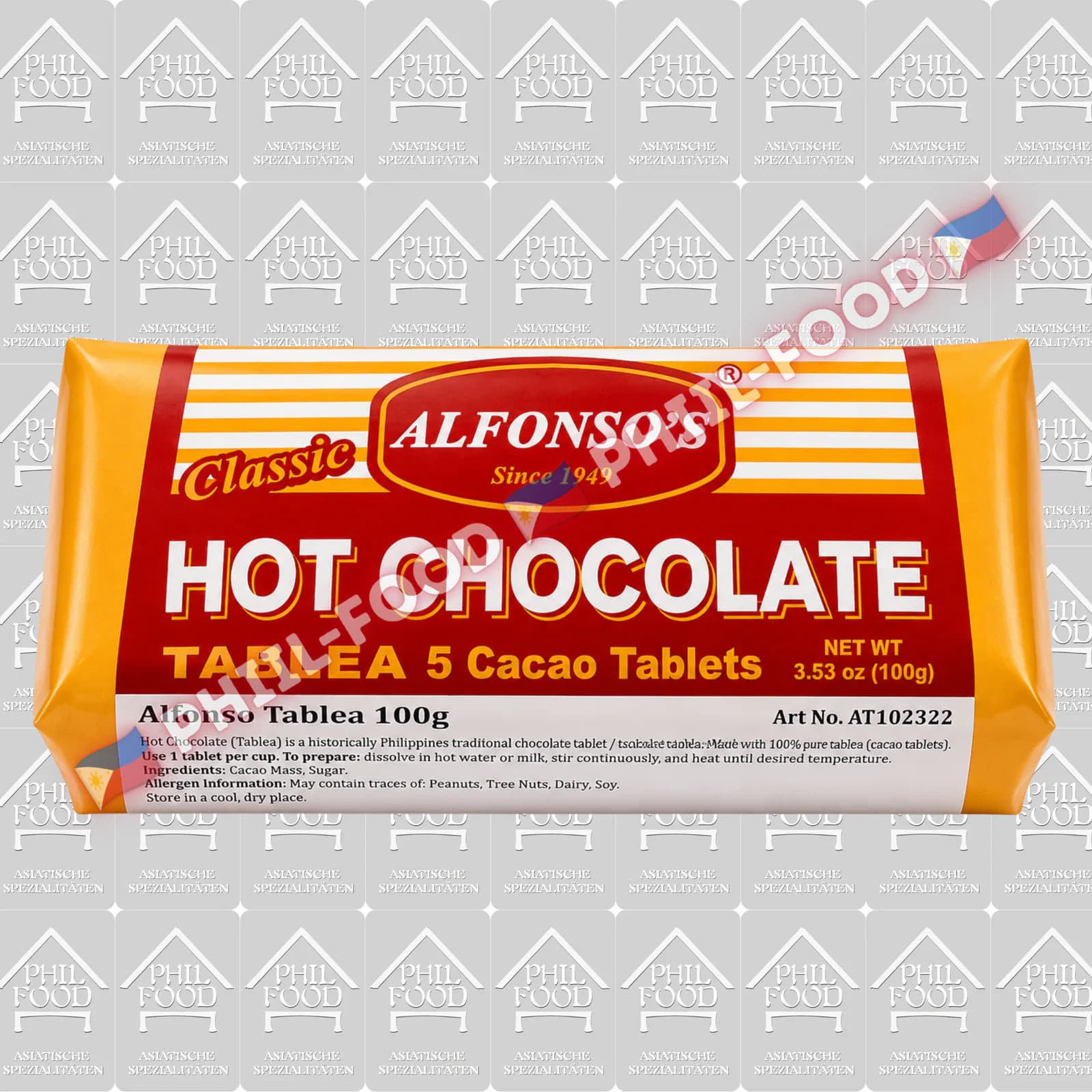 Alfonso’s Classic Hot Chocolate Tablea