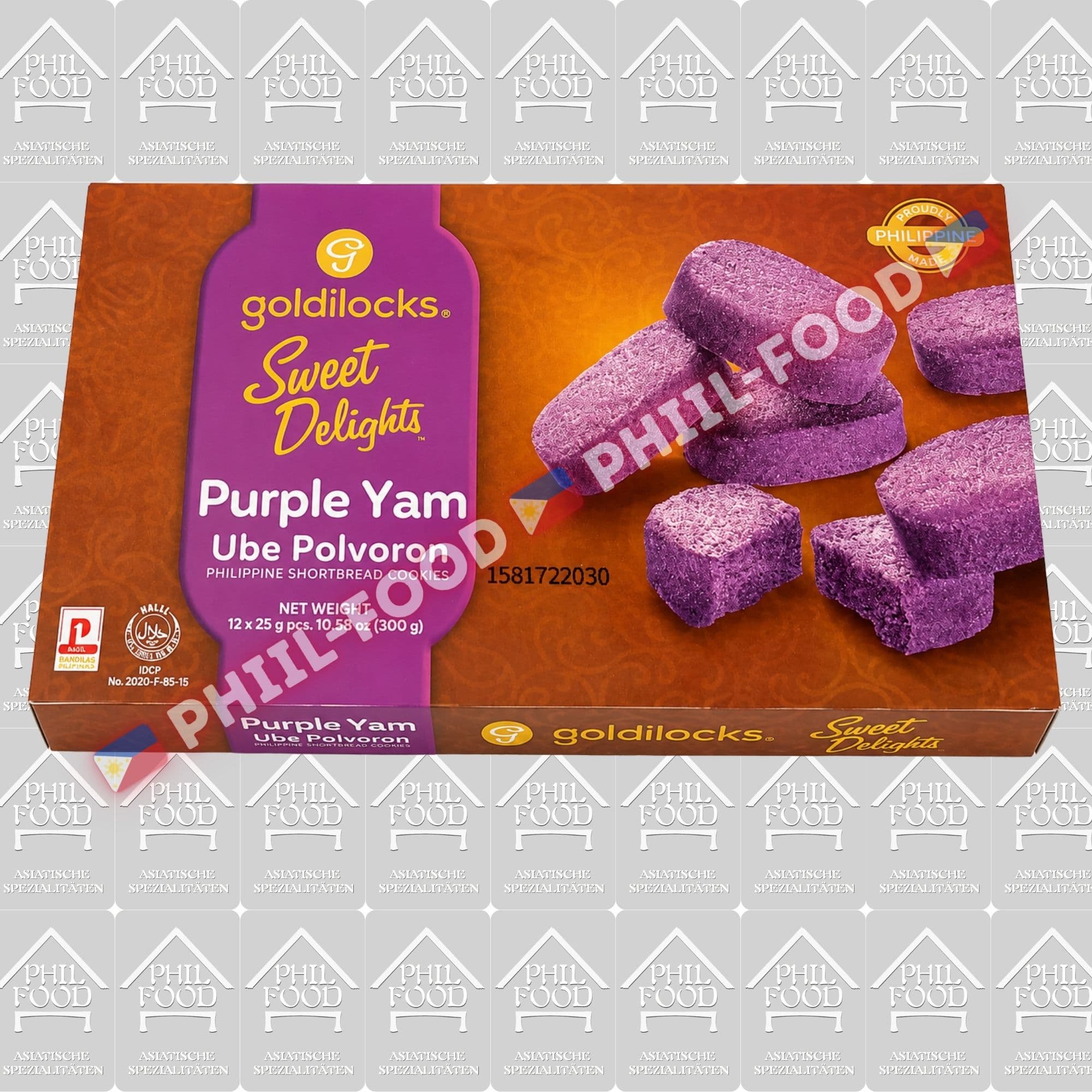 Goldilocks Sweet Delights Purple Yam Ube Polvoron – 300g
