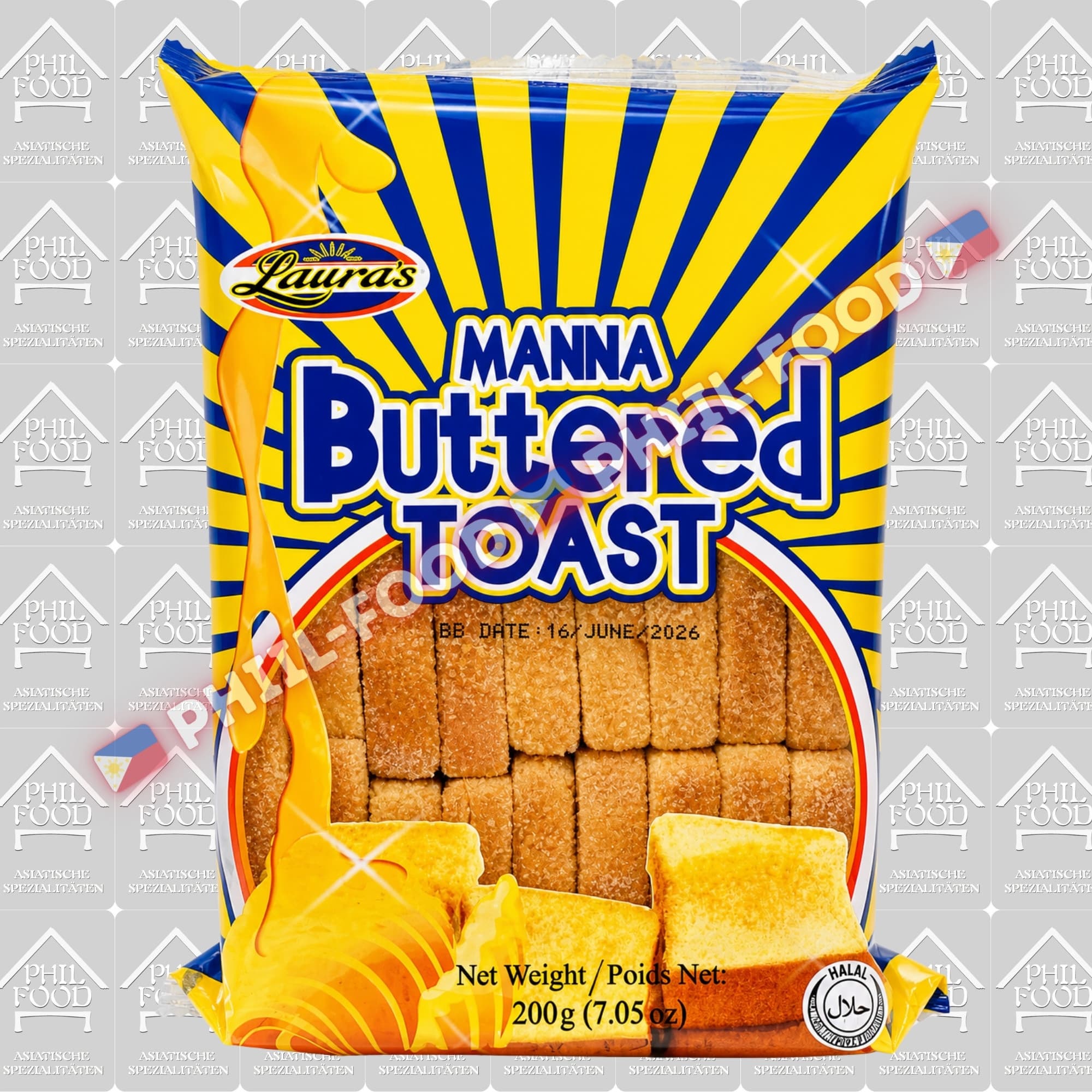 Laura’s MANNA Buttered Toast