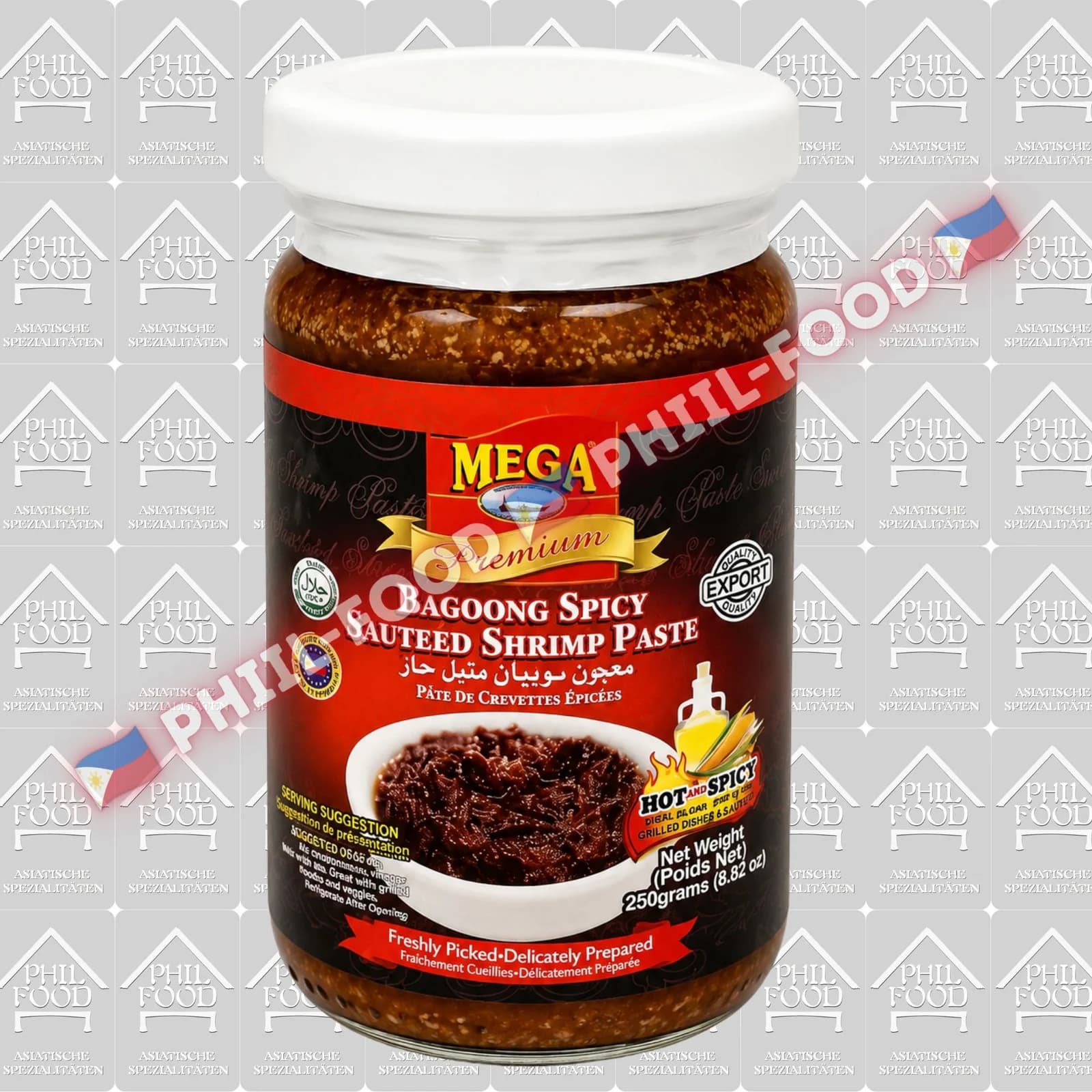 Mega Premium Bagoong Spicy – Sautéed Shrimp Paste